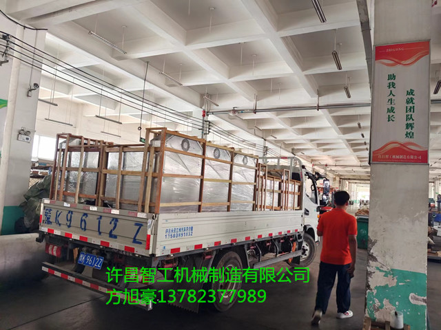 4月27日，許昌智工電磁炒貨機(jī)持續(xù)發(fā)貨